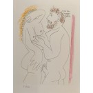 Picasso (1881 - 1973) "Die Liebenden"
